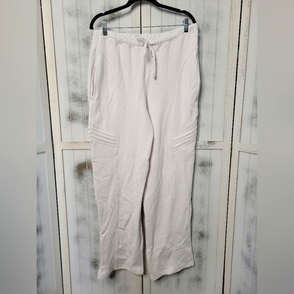 Nwot Free People Loose Fit Sweatpants Small White - Picture 2 of 6